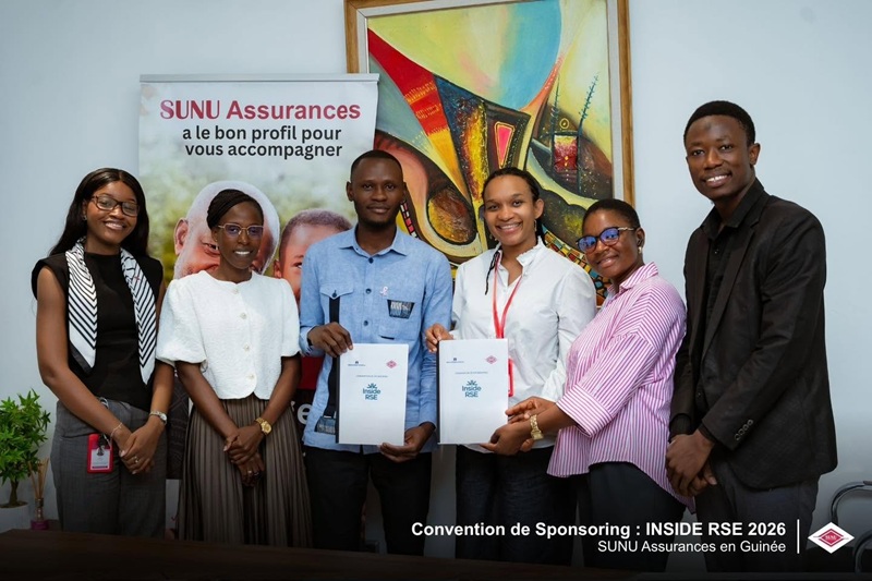 SUNU ASSURANCES GUINÉE RENEWS ITS COMMITMENT TO INSIDE RSE
