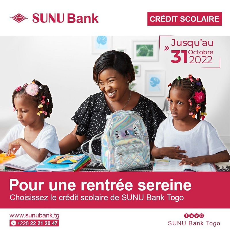 A PEACEFUL START TO THE SCHOOL YEAR WITH SUNU BANK TOGO!