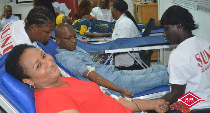 WORLD BLOOD DONATION DAY: THE SUNU GROUP COMMITS ITSELF